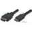 CABLE MANHATTAN MINI HDMI - HDMI 1.8 MTS BOLSA BLINDADO NEGRO - ABD Systems