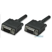 CABLE EXTENSION SVGA MANHATTAN HD15 4.5M 8MM MACHO-HEMBRA MONITOR PROYECTOR - ABD Systems