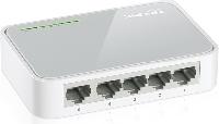 SWITCH TP-LINK TL-SF1005D 5 PUERTOS RJ45 10/100 MBPS NO ADMINISTRABLE AUTO MDI/MDIX HALF Y FULL DUPLEX PARA ESCRITORIO - ABD Systems