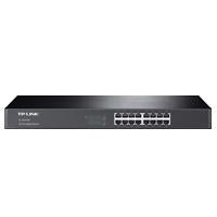 SWITCH TP-LINK TL-SG1016 16 PUERTOS RJ45 10/100/1000 MBPS NO ADMINISTRABLE PARA RACK DE 19 PULGADAS - ABD Systems