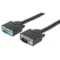 CABLE EXTENSION SVGA MANHATTAN HD15 15.0M 8MM MACHO-HEMBRA MONITOR - ABD Systems