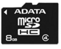 MEMORIA ADATA MICRO SDHC 8GB CLASE 4 C/ADAPTADOR