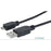 CABLE USB 2.0 TIPO A - MICRO USB 1.8 MTS NEGRO P/DISPOSITIVOS MOVILES