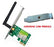 TARJETA DE RED PCI EXPRESS X1 INALAMBRICA TP-LINK TL-WN781ND WIRELESS 802.11N/G/B150MBPS ANTENA DESMONTA 2DBI
