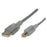 CABLE USB 2.0 MANHATTAN A-B DE 5.0 MTS PLATA