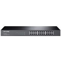 SWITCH TP-LINK TL-SG1024 24 PUERTOS RJ45 10/100/1000 NO ADMINISTRABLE CON AUTO MDI/MDI PARA RACK 19 PULGADAS - ABD Systems