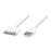 CABLE ILINK MANHATTAN 1M USB IPOD IPHONE 30 PINES APPLE BLANCO - ABD Systems