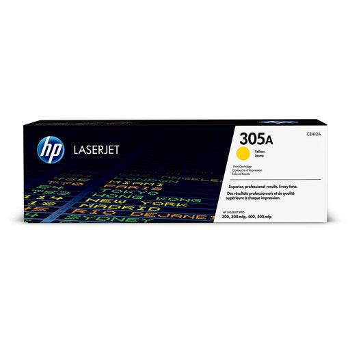 TONER HP AMARILLO 305A PARA LASERJET 300, 400- 2,600 PAGINAS - ABD Systems