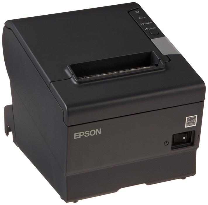 MINIPRINTER EPSON TM-T88V-834, TERMICA, 80 MM O 58 MM, PARALELO, USB, AUTOCORTADOR, RECIBO, NEGRA