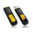 MEMORIA ADATA 32GB USB 3.0 UV128 RETRACTIL NEGRO-AMARILLO