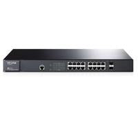 SWITCH TP-LINK TL-SG3216 CAPA 2 CON 16 PUERTOS RJ45 10/100/1000MBPS ADMINISTRABLE CON 2 RANURAS COMBO SFP GIGABIT 1 PUERTO CONSOLA PARA RACK 19 PULGADAS - ABD Systems