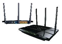 ROUTER INALAMBRICO TP-LINK ARCHER C7 AC1750 BANDA DUAL 2.4GHZ A 450MBPS Y 5GHZ A 1300MBPS 4 PUERTOS LAN GIGABIT 1 WAN GIGABIT 2 PUERTOS USB 2.0 3 ANTENAS EXTERNAS DESMONTABLES Y 3 INTERNAS