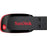 MEMORIA SANDISK 32GB USB 2.0 CRUZER BLADE Z50 NEGRO C/ROJO - ABD Systems