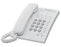 TELEFONO PANASONIC KX-TS550 ALAMBRICO BASICO UNILINEA CON 13 MEMORIAS (BLANCO)