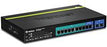 SWITCH POE TRENDNET TPE-1020WS POE 8 PUERTOS GIGABIT/2 PUERTOS GIGABIT/2 RANURAS SFP/ADMINISTRABLE - ABD Systems