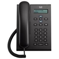 TELEFONO CISCO 3905 PROTOCOLO SIP DISPLAY COLOR NEGRO 2 PTOS 10/100