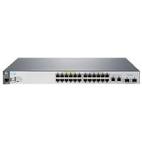 SWITCH HP 24 PUERTOS 10/100MBPS 2530-24-POE195W 2 10/100/1000 2SFP RACK ADMINISTRABLE QOS CAPA 2