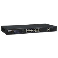 SWITCH POE PROVISION ISR 16 PUERTOS 10/100 MBPS + 2G O SFP - ABD Systems