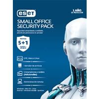 ESET SMALL OFFICE SECURITY PACK, 5 PCS + 5 SMARTPHONE O TABLET + I SERVER + CONSOLA, 1 A�O DE VIGENC - ABD Systems