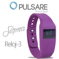 GHIA BAND FIT PULSARE SIGMA/ 0.5 TOUCH/ HEART RATE/ BT/ CAM SHOOTER/ IOS/ ANDROID/ MORADO - ABD Systems