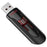 MEMORIA SANDISK 32GB USB 3.0 CRUZER GLIDE Z600 NEGRO C/ROJO - ABD Systems