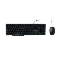 TECLADO ANTIDERRAMES / MOUSE OPTICO PERFECT CHOICE ALAMBRICO USB NEGRO - ABD Systems