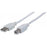 CABLE MANHATTAN USB VERSION 2.0 A-B 1.8 M BLANCO - ABD Systems