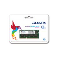MEMORIA ADATA SODIMM DDR3 8GB PC3-12800 1600MHZ CL9 204PIN 1.50V P/LAPTOP