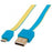 CABLE PLANO MANHATTAN USB VERSION 2.0 A MACHO -MICRO B MACHO 1.8M AZUL/AMARILLO