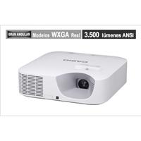 VIDEOPROYECTOR CASIO HIBRIDO LASERLED DLP XJ-V110W WXGA 3500 LUM HDMI 20,000 HRS GRAN ANGULAR