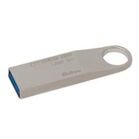 MEMORIA KINGSTON 64GB USB 3.0 DATATRAVELER SE9 G2 PLATA - ABD Systems