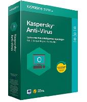 KASPERSKY ANTI-VIRUS / 3 USUARIOS / 1 A�O / CAJA