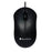 MOUSE OPTICO ALAMBRICO TECH ZONE MAS SCROLL 800 DPIS USB NEGRO