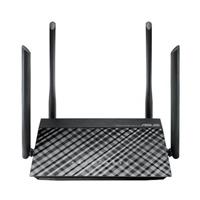 ROUTER ASUS AC1200 /300867MBPS/2.4GHZ Y 5GHZ/LAN 4 X 10-100 /1XUSB2.0/4 ANTENAS EXT Y 2 INT/ GRIS CON NEGRO