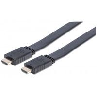 CABLE HDMI PLANO MANHATTAN 10.0M ETHERNET 3D 4K M-M VELOCIDAD 2.0 - ABD Systems