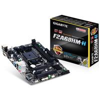 MB GIGABYTE A68H AMD S-FM2/2XDDR3 1866/VGA/HDMI/2XUSB3.0/MICRO ATX/GAMA BASICA