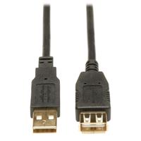 CABLE DE EXTENSION USB TRIPP-LITE U024-006, 2.0 DE ALTA VELOCIDAD (A M/H), 1.83 M [6 PIES],CONECTORES BA�ADOS EN ORO. - ABD Systems