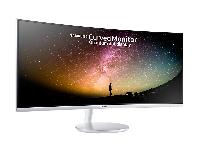 MONITOR LED SAMSUNG 34 WIDESCREEN WQHD 3440 X 1440 LC34F791WQLXZX BLANCO2 HDMI 1 DISP PORTCURVO