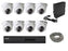KIT DE CCTV HD GVS SECURITY / DVR 8CH / 8 CAMARAS TIPO DOMO ALTA DEFINICION 1080P / 1 FUENTE DE PODER / 1 CABLE UTP CAT5 / NO INCLUYE TRANCEPTORES NI DISCO DURO