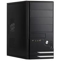 GABINETE QUARONI 92003FL MICRO-ATX / MINI-ITX NEGRO FUENTE 400W 204 PINES USB 2.0 AUDIO/ PC