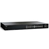 SWITCH CISCO SMB - 24 PUERTOS - 10/100 MBPS - ADMINISTRABLE - POE -RACK - SMART PLUS - ABD Systems