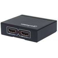 SWITCH HUB HDMI MANHATTAN 4K 3D 3 PUERTOS INCLUYE CONTROL - ABD Systems