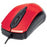 MOUSE OPTICO USB MANHATTAN. TRES BOTONES CON RUEDA DE DESPLAZAMIENTO MODELO EDGE. 1000 DPI COLOR ROJO