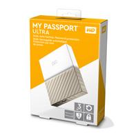 DD EXTERNO PORTATIL 3TB WD MY PASSPORT ULTRA BLANCO-DORADO/METALICO/2.5/USB3.0/COPIA LOCAL/ENCRIPTACION/WIN - ABD Systems