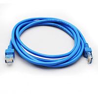 CABLE DE RED GHIA 2 MTS 6 PIES CAT 5E UTP AZUL - ABD Systems
