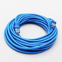 CABLE DE RED GHIA 7.5 MTS 22.5 PIES CAT 5E UTP AZUL - ABD Systems