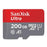 MEMORIA SANDISK 200GB MICRO SDXC ULTRA 100MB/S CLASE 10 FULL HD A1 C/ADAPTADOR - ABD Systems