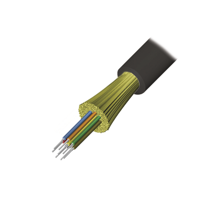 Cable de Fibra &Oacute;ptica de 12 hilos, Interior/Exterior, Tight Buffer, No Conductiva (Dielectrica), Riser, Multimodo OM3 50/125 optimizada, 1 Metro - ABD Systems