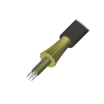 Cable de Fibra &Oacute;ptica de 6 hilos, Interior/Exterior, Tight Buffer, No Conductiva (Diel&eacute;ctrica), LS0H, Monomodo OS1/OS2 9/125, 1 Metro - ABD Systems