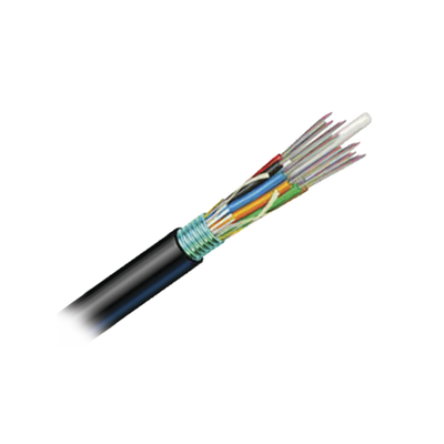 Cable de Fibra &Oacute;ptica 6 hilos, OSP (Planta Externa), Armada, Gel, HDPE (Polietileno de alta densidad), Multimodo OM3 50/125 Optimizada, 1 Metro - ABD Systems